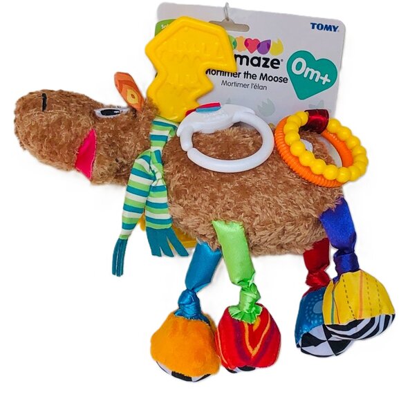 Lamaze Infants' Clip & Play Toy - Mortimer The Moose New w/Tag For Baby 0+ - Picture 3 of 16